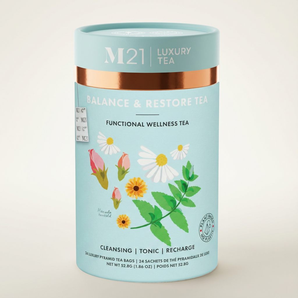 Balance & Restore Luxury Herbal Tea | Organic | 24ct