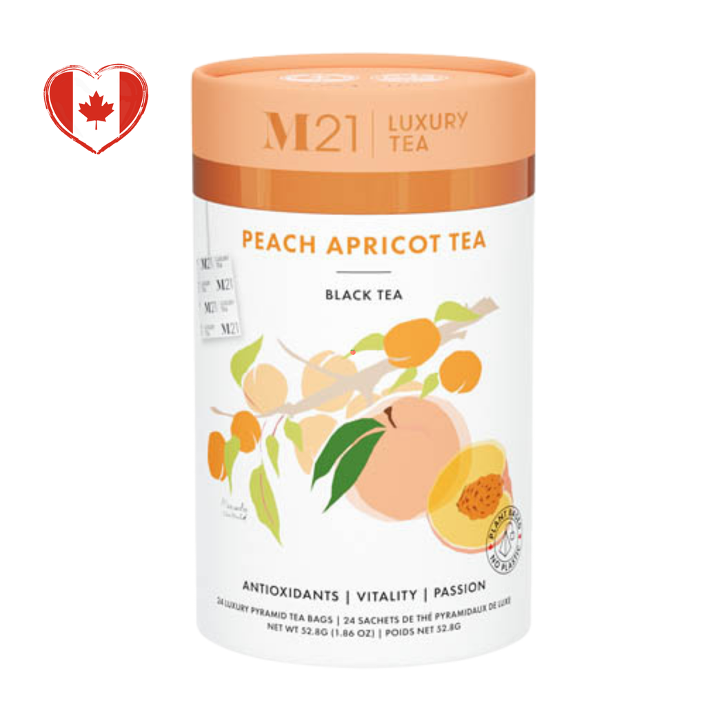 Peach Apricot Luxury Black Teafg
