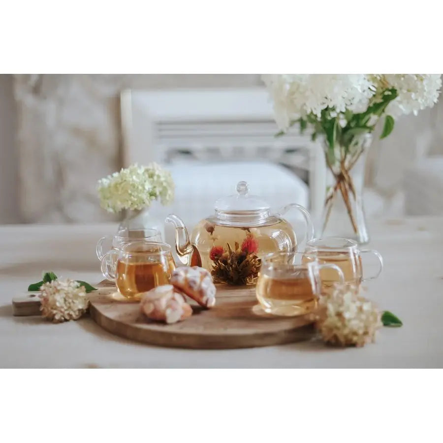 Glass Infuser Tea Set
