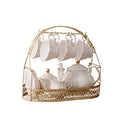 White Ceramic Tea Set