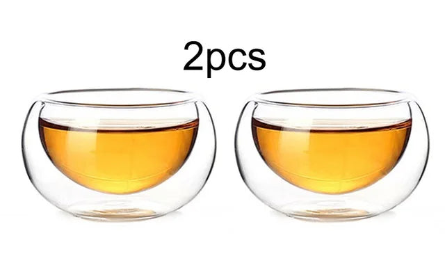 Clear Glass Kungfu Teapot
