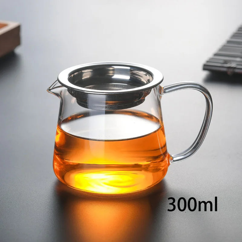 Clear Glass Kungfu Teapot