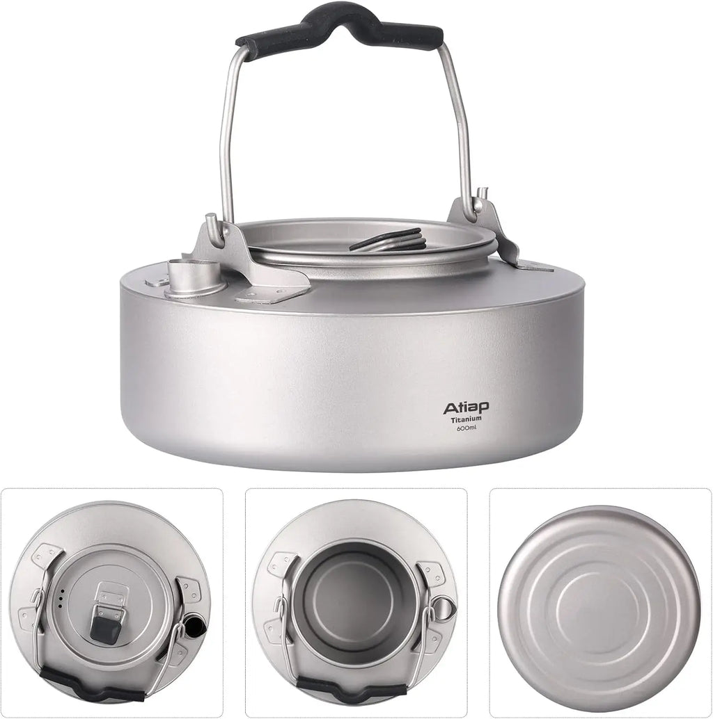 Titanium Camping Teapot