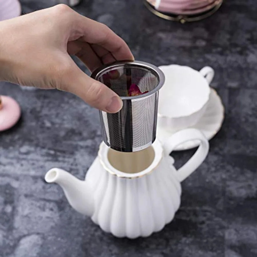 7-Piece Porcelain Tea Set