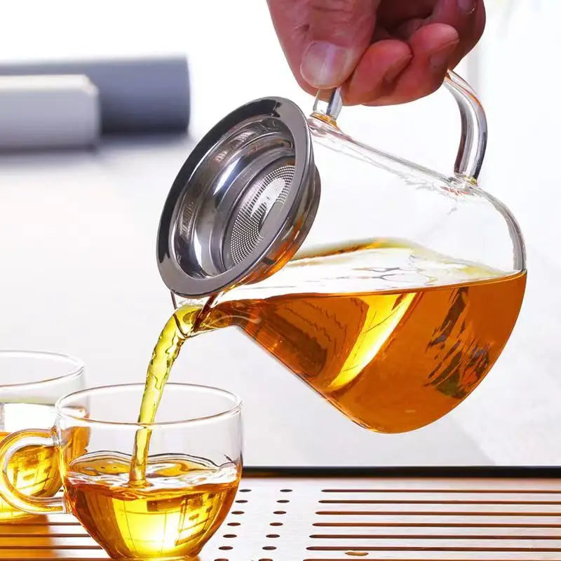 Clear Glass Kungfu Teapot
