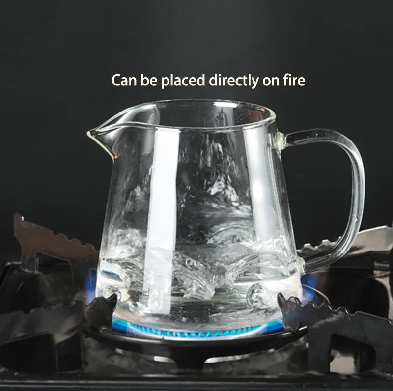 Clear Glass Kungfu Teapot