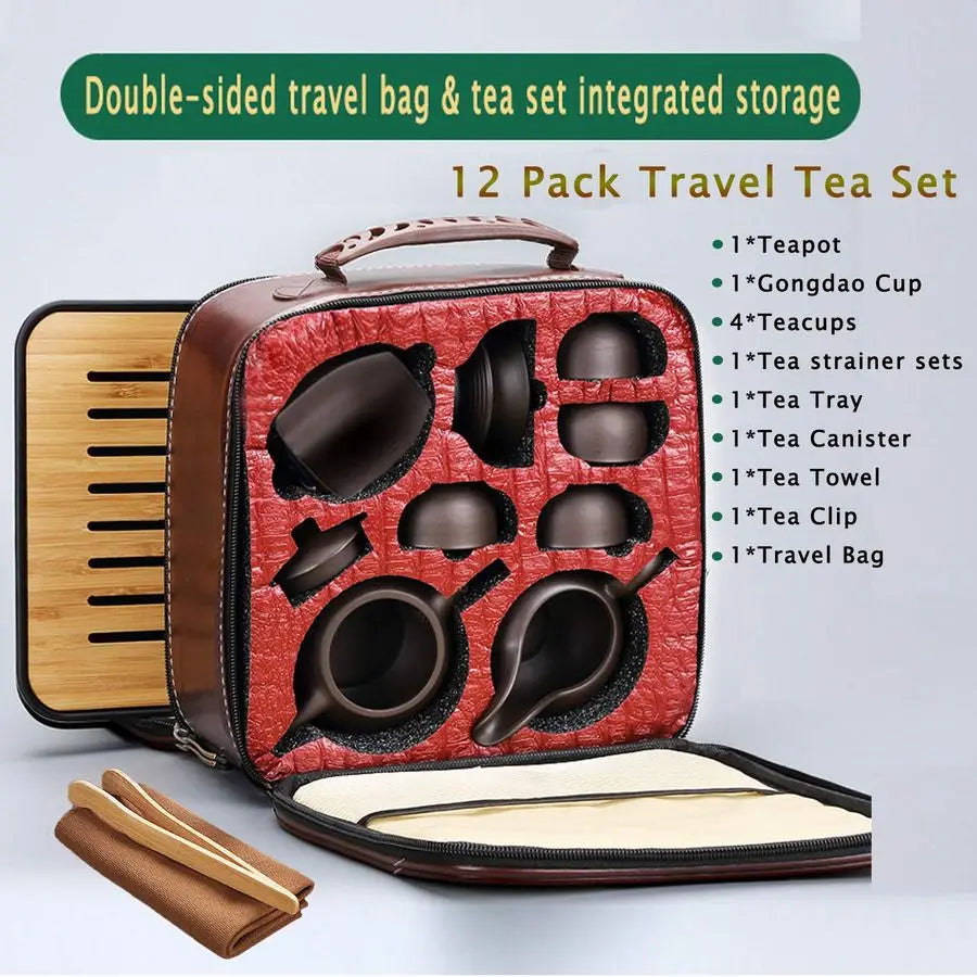 Ceramic Tea Set 12-Pack