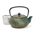 Sage Cast Iron Teapot