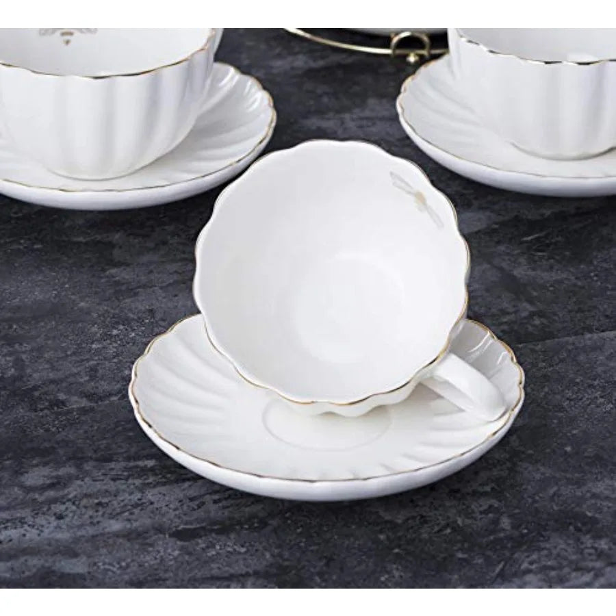7-Piece Porcelain Tea Set