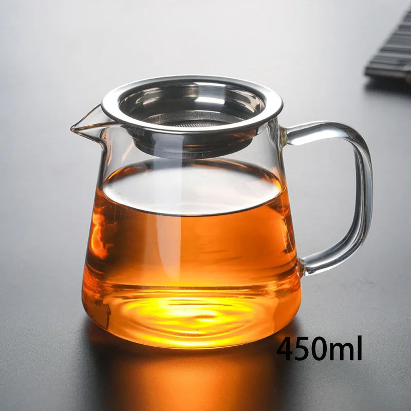 Clear Glass Kungfu Teapot