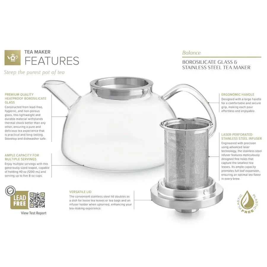 Glass Tea Kettle Infuser