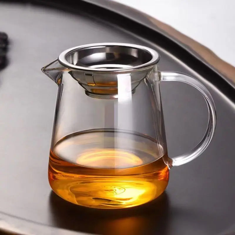 Clear Glass Kungfu Teapot