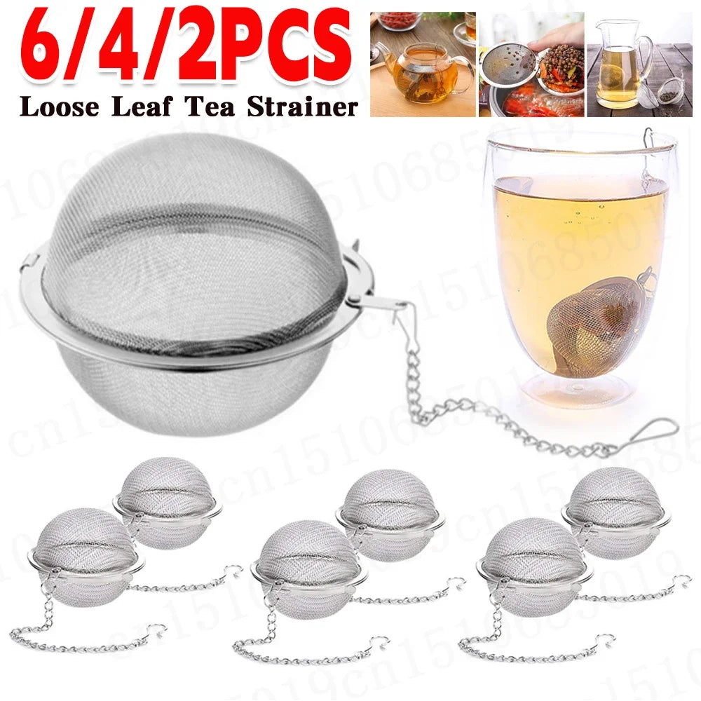 Stainless Tea Ball Set